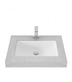 حوض مغسلة تحت الرخام صناعة اندونيسي مقاس 540×365 ملم  TOTO - LW540JK2#W